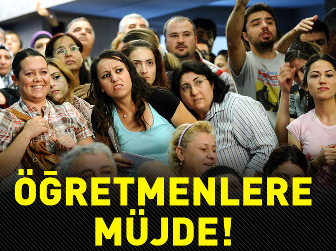 Öğretmenlere müjde!