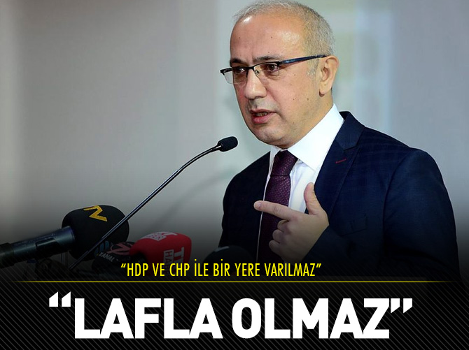 HDP ve CHP ile Türkiye ileriye gidemez