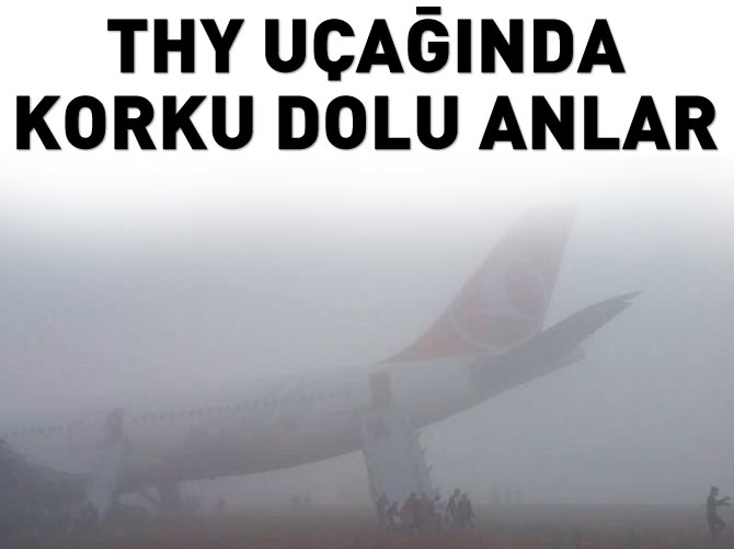 THY uçağı pistten çıktı, 1 yolcu yaralı