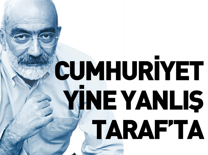 Cumhuriyet yine yanlış Taraf'ta