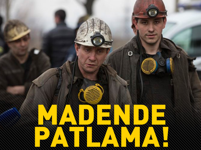 Ukrayna'da maden patlaması