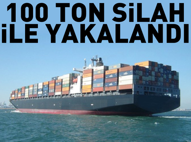 Çin gemisi silah taşırken yakalandı