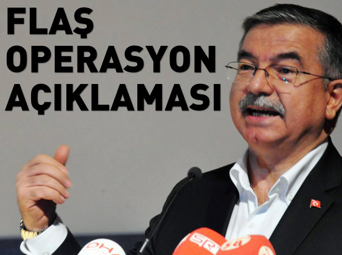 Milli Savunma Bakanı'dan operasyon açıklaması