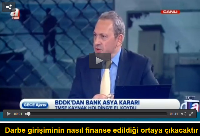 Şeref Oğuz: Darbe girişiminin nasıl finanse edildiği ortaya çıkacaktır