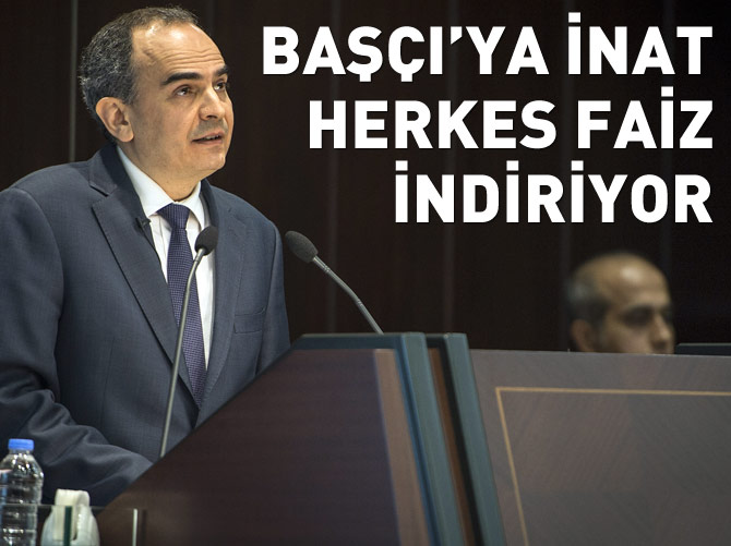 Başçı'ya inat, herkes faiz indiriyor