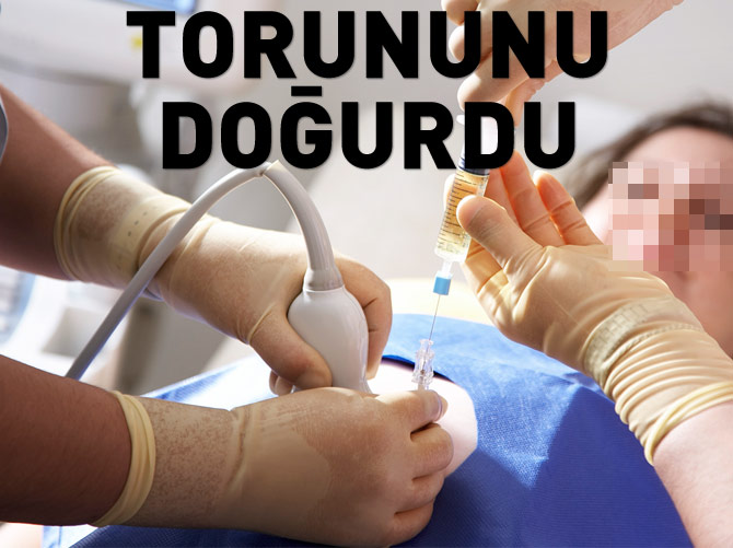 Kendi torununu doğurdu!