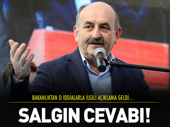 Herhangi bir salgın yok açıklaması!