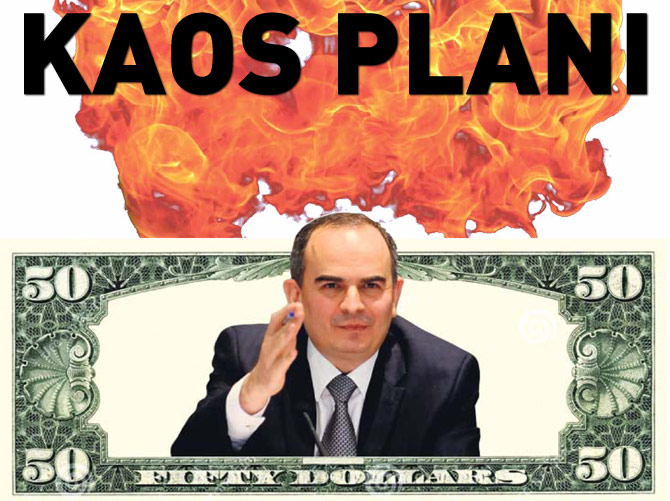 Dolar kuruyla kaos planı sahneleniyor
