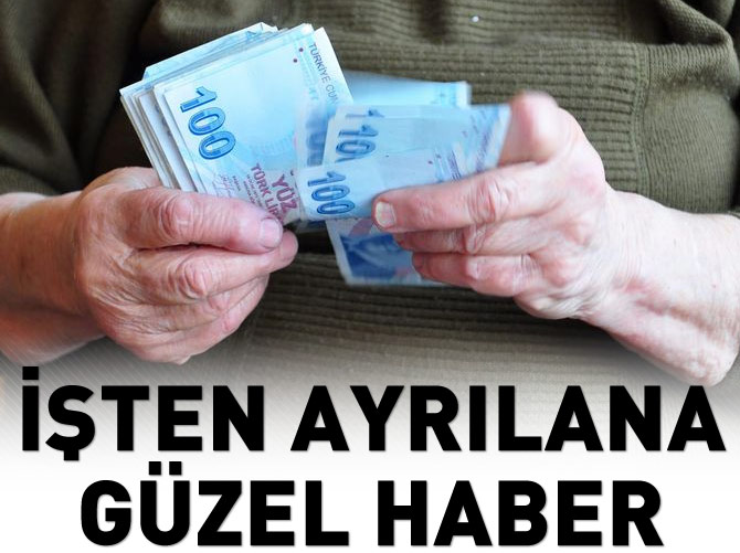 İşten ayrılan da kıdem tazminatı alabilecek