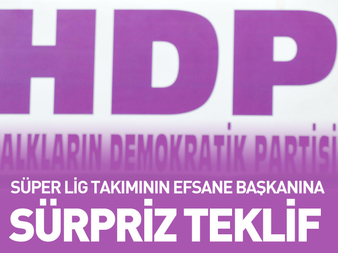 HDP'den Celal Doğan'a adaylık teklifi