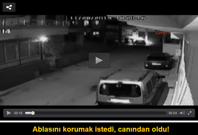 Ablasını korumak istedi, canından oldu!