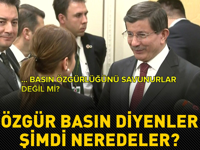 Özgür basın diyenler sessiz kaldı