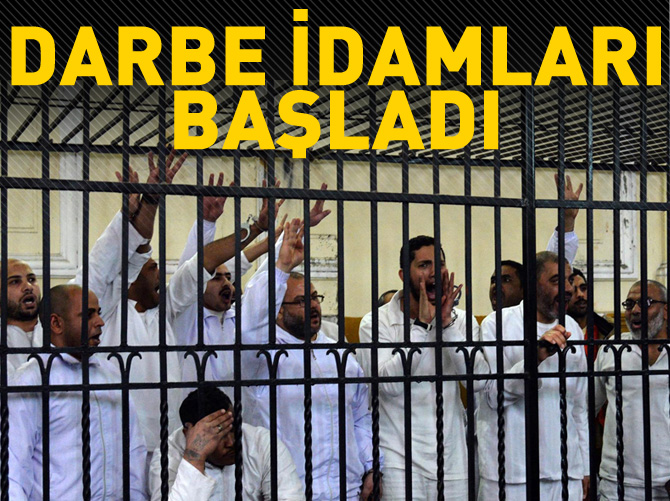 Mısır'da darbe idamları başladı