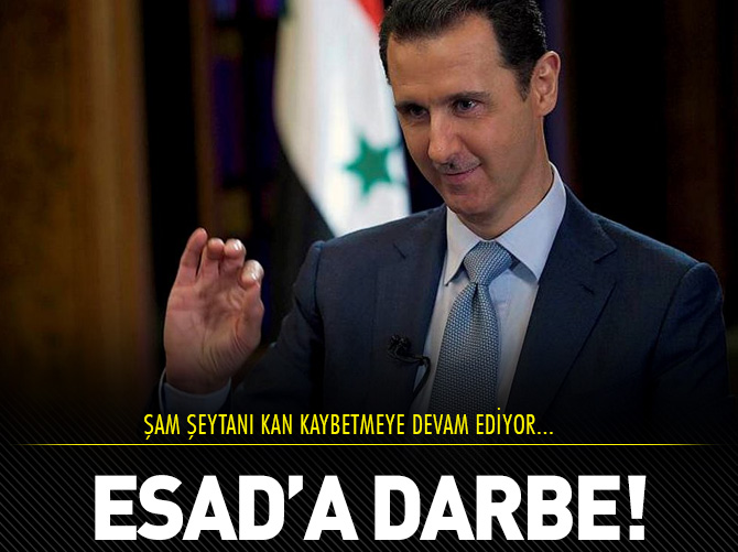 Esad'a ağır darbe!