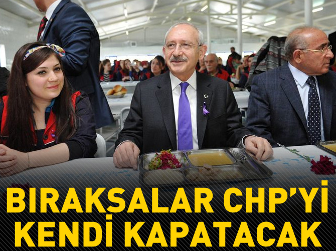 Kılıçdaroğlu’na bıraksalar dava açıp CHP’yi kapatacak