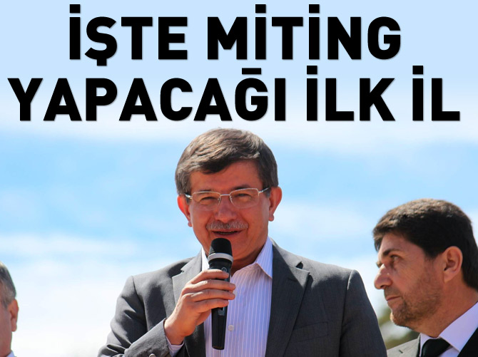 Başbakan ilk mitingi Hakkari’de yapacak
