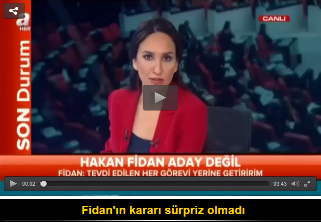 Hakan Fidan adaylığını geri çekti