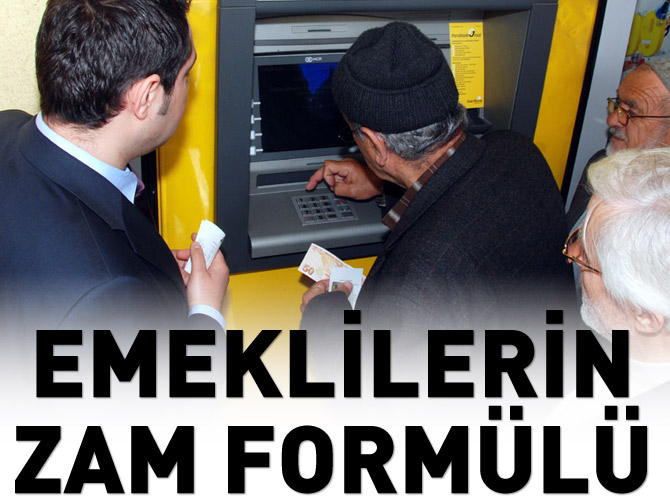 Emeklilerin zam formülü