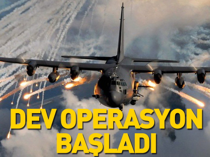 IŞİD'e karşı dev operasyon başladı