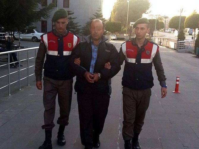 Jandarmanın şüphesi tacizciyi yakalattı