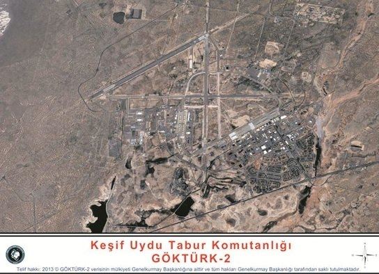 Göktürk 2, ABD üssünü görüntüledi