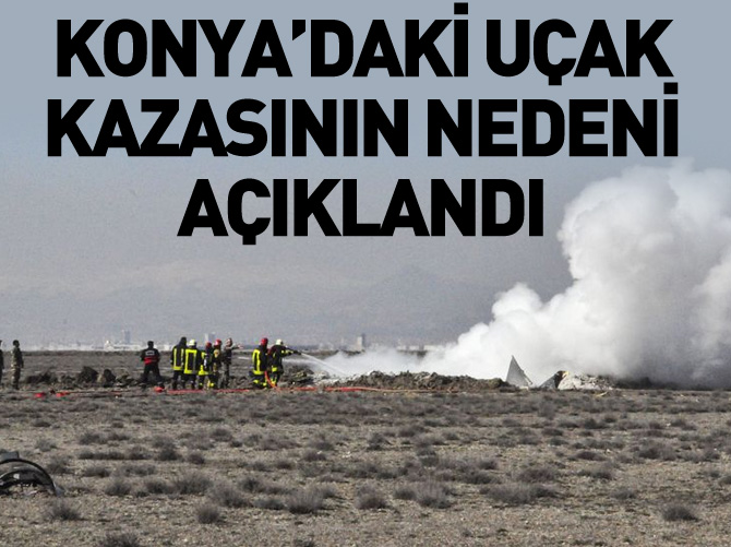 Konya'daki F-4 kazasının nedeni belli oldu