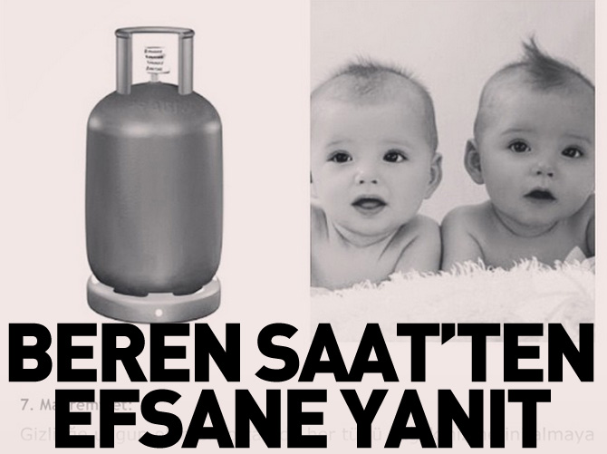 Beren Saat'ten efsane yanıt