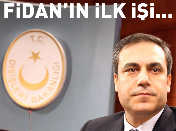 Hakan Fidan ilk mesaisi kritik konu