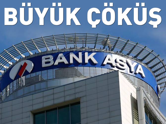Bank Asya'da büyük çöküş