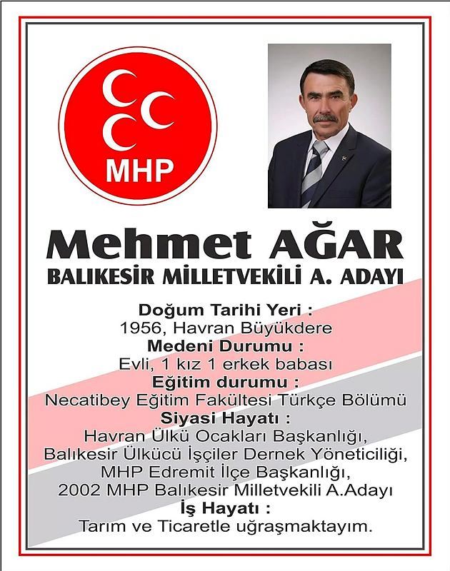 Siyasete Mehmet Ağar bombası düştü