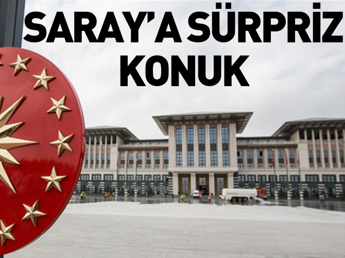 Cumhurbaşkanlığı Sarayı'nda sürpriz konuk