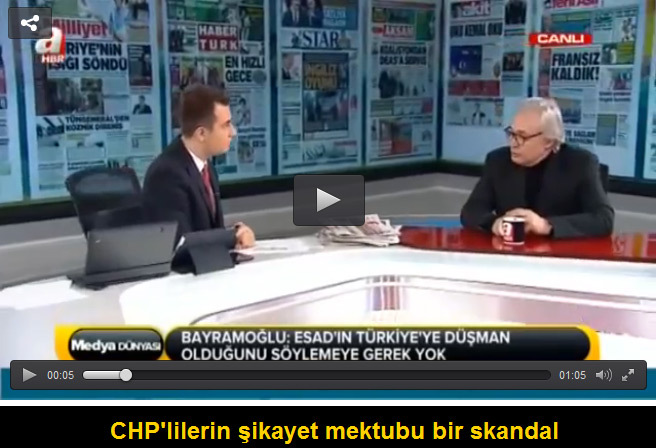 Ali Bayramoğlu: CHP'lilerin şikayet mektubu bir skandal