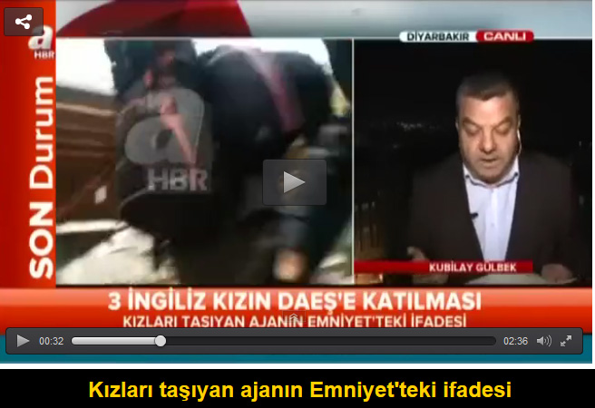 Kızları taşıyan ajanın Emniyet'teki ifadesi