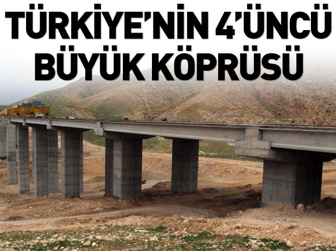 Türkiye'nin 4. büyük köprüsü 2016'da hizmete girecek