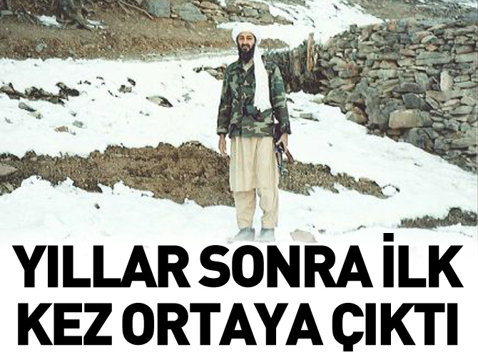Bin Ladin'in bu görüntüleri ilk kez ortaya çıktı