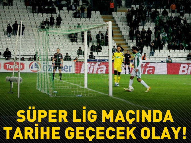 Türk futbol tarihine geçecek olay