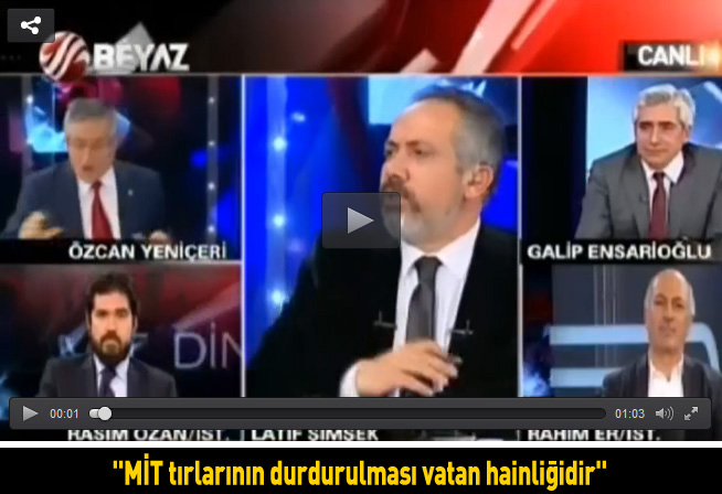 MHP'li Özcan Yeniçeri: "MİT Tırları'nın durdurulması vatan hainliğidir" dedi