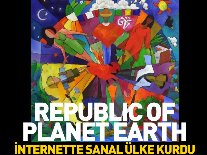 İnternette sanal ülke kurdu