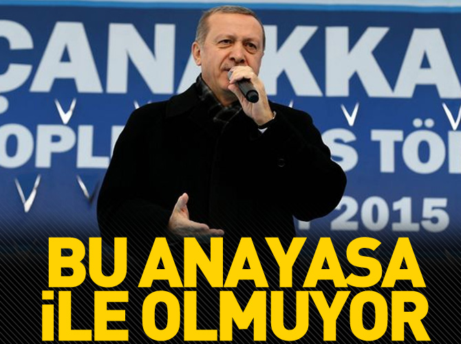 Erdoğan’dan 'başkanlık' açıklaması: 'Millet istiyorsa olur'