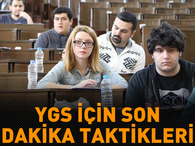 YGS için son dakika önerileri
