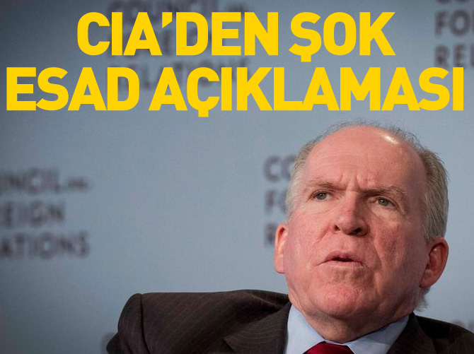 CIA'den şok Esad açıklaması