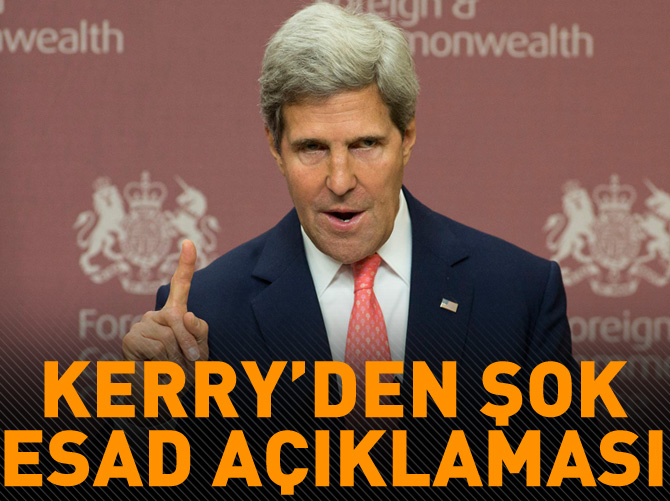 Kerry'den Suriye açıklaması