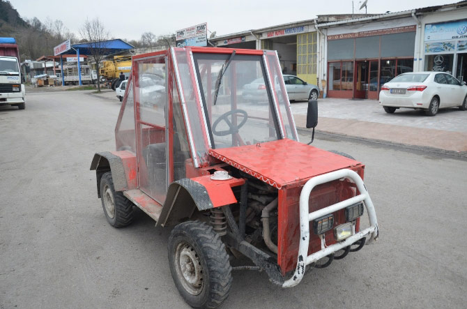 Ordu'da bir kişi 3 günde tek kişilik otomobil yaptı - 2