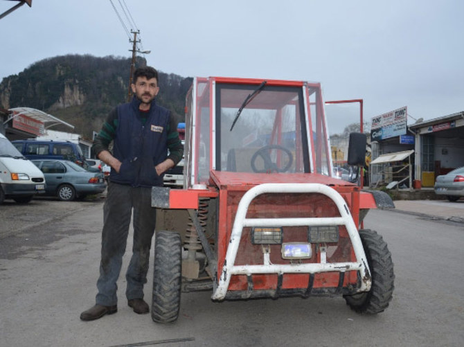 Ordu'da bir kişi 3 günde tek kişilik otomobil yaptı