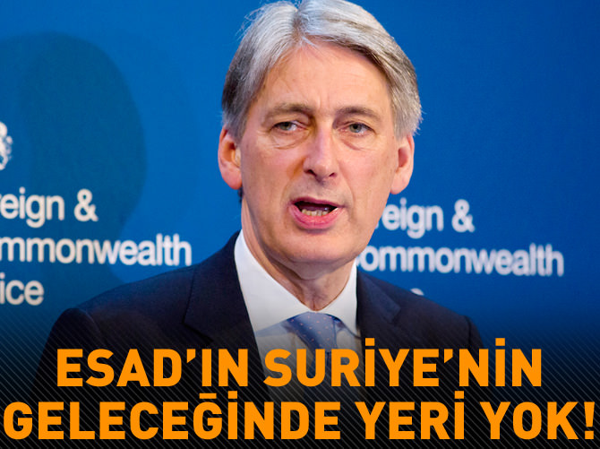 'Esad'ın Suriye'nin geleceğinde yeri yok'