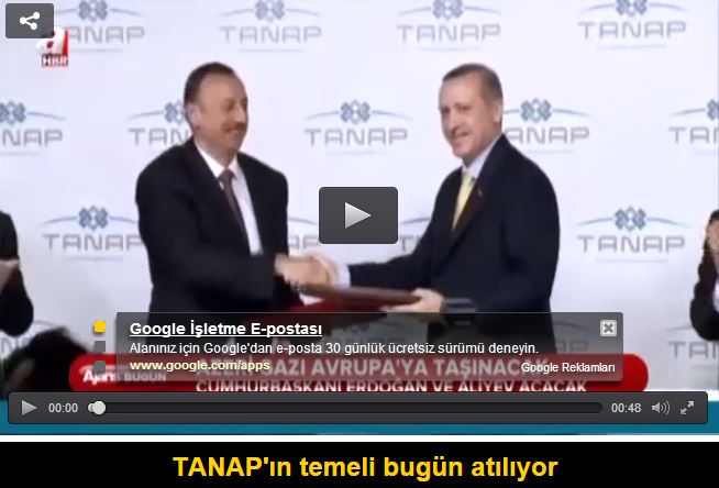 TANAP’ın temeli bugün atılıyor