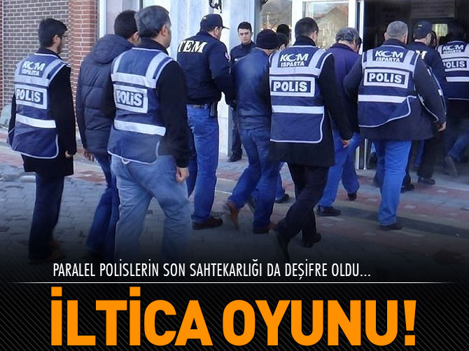 Böcekçi polisler için iltica oyunu