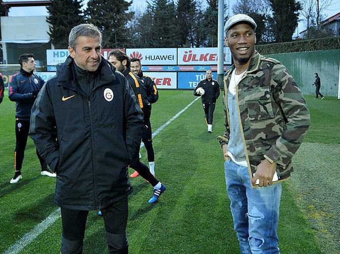 Drogba yeniden Florya'da
