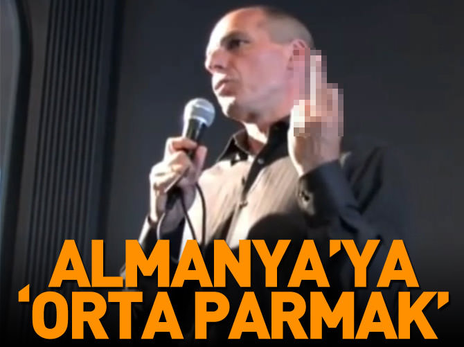 Yunanistan'dan Almanya'ya 'orta parmak'