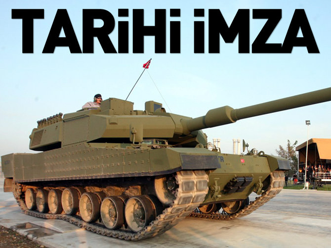 TÜMOSAN'dan Altay'a tarihi imza